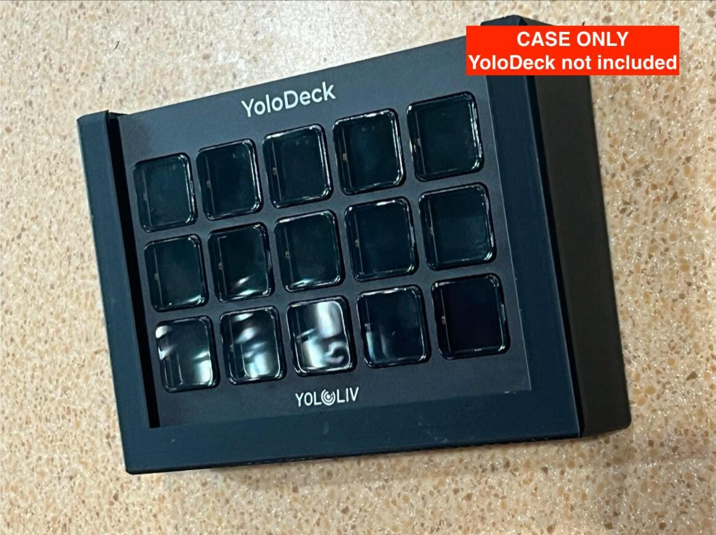Funda protectora YoloDeck con montura para trípode de 1/4-20 | Soporte para accesorios YoloBox