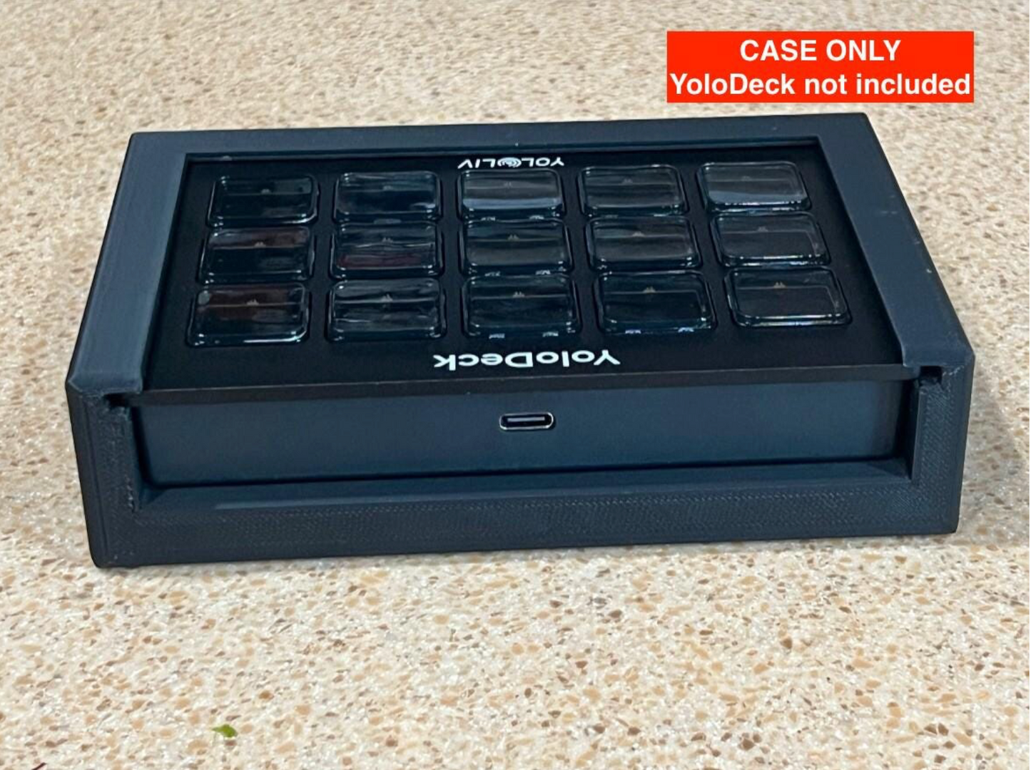 Funda protectora YoloDeck con montura para trípode de 1/4-20 | Soporte para accesorios YoloBox